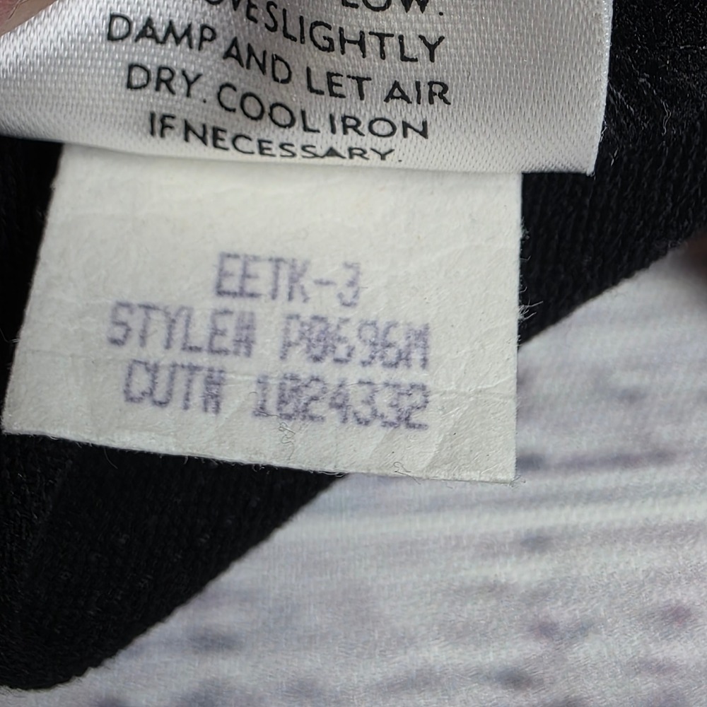 Eileen Fisher Womens XS Black Viscose Nylon Spandex Slim Ankle Crepe Stretch - Picture 6 of 9